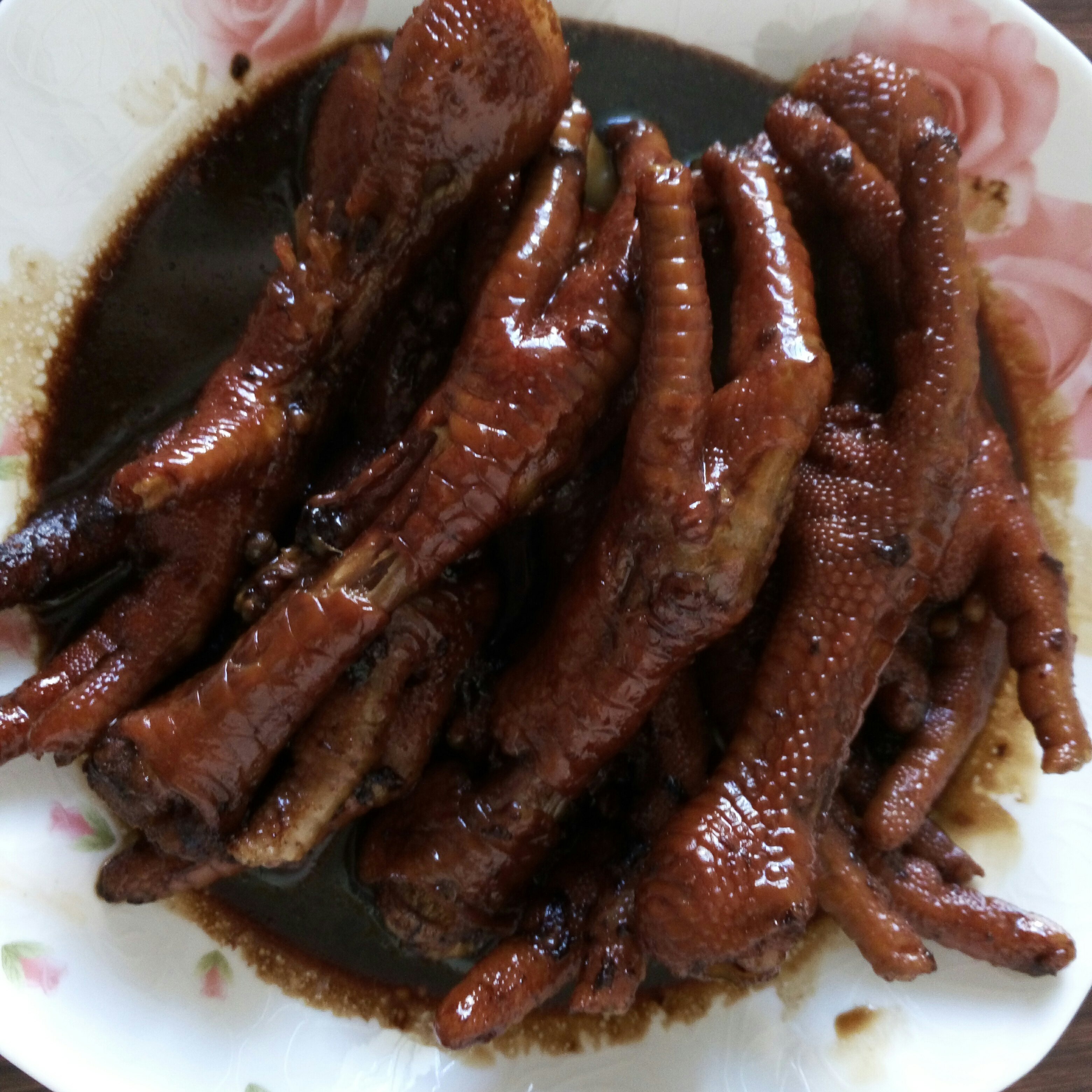 秘制红烧鸡爪