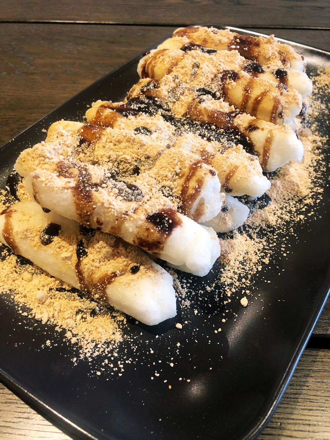 超好吃的红糖糍粑