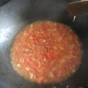 10块钱两大盘🍽番茄肉酱意面🍝的做法 步骤7