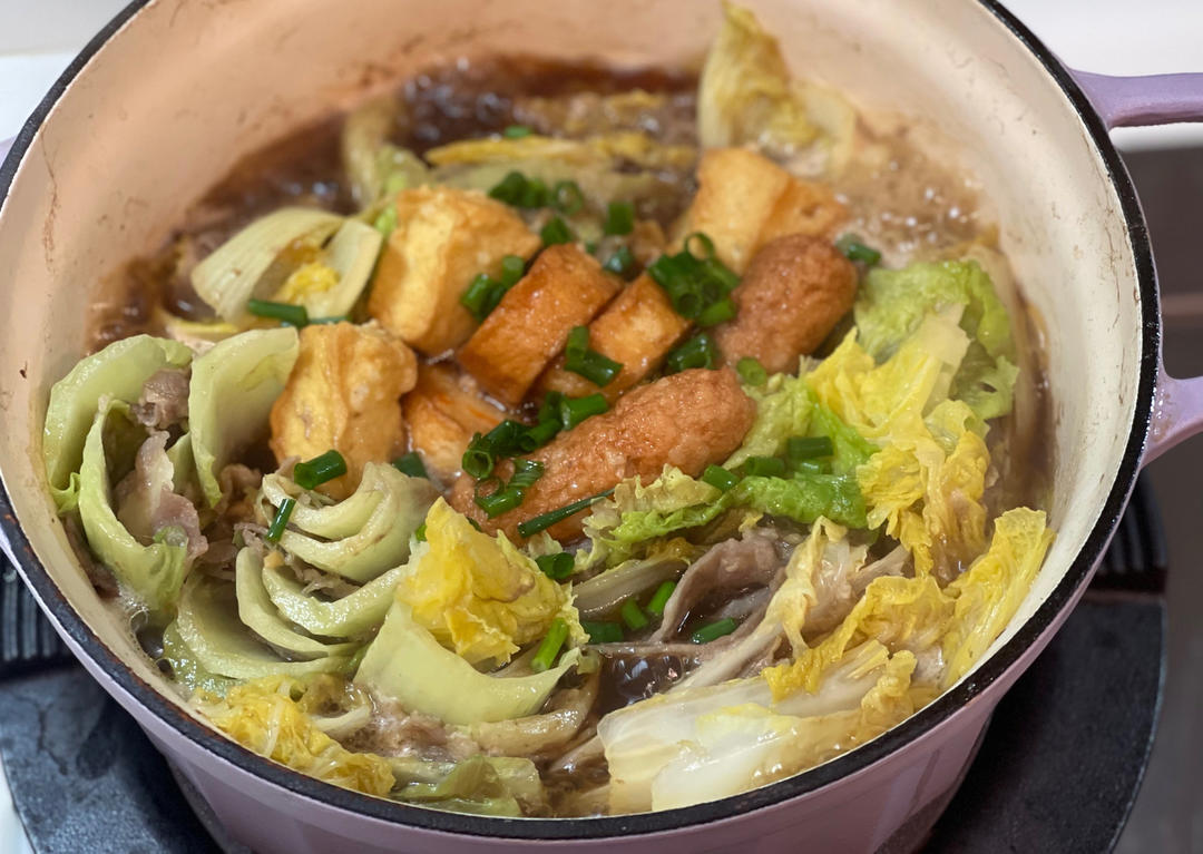 千层白菜肥牛锅【珐琅锅食谱12月】