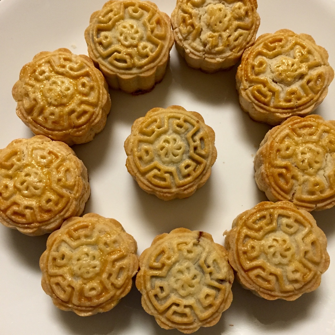 五仁月饼～不用转化糖浆的版本
