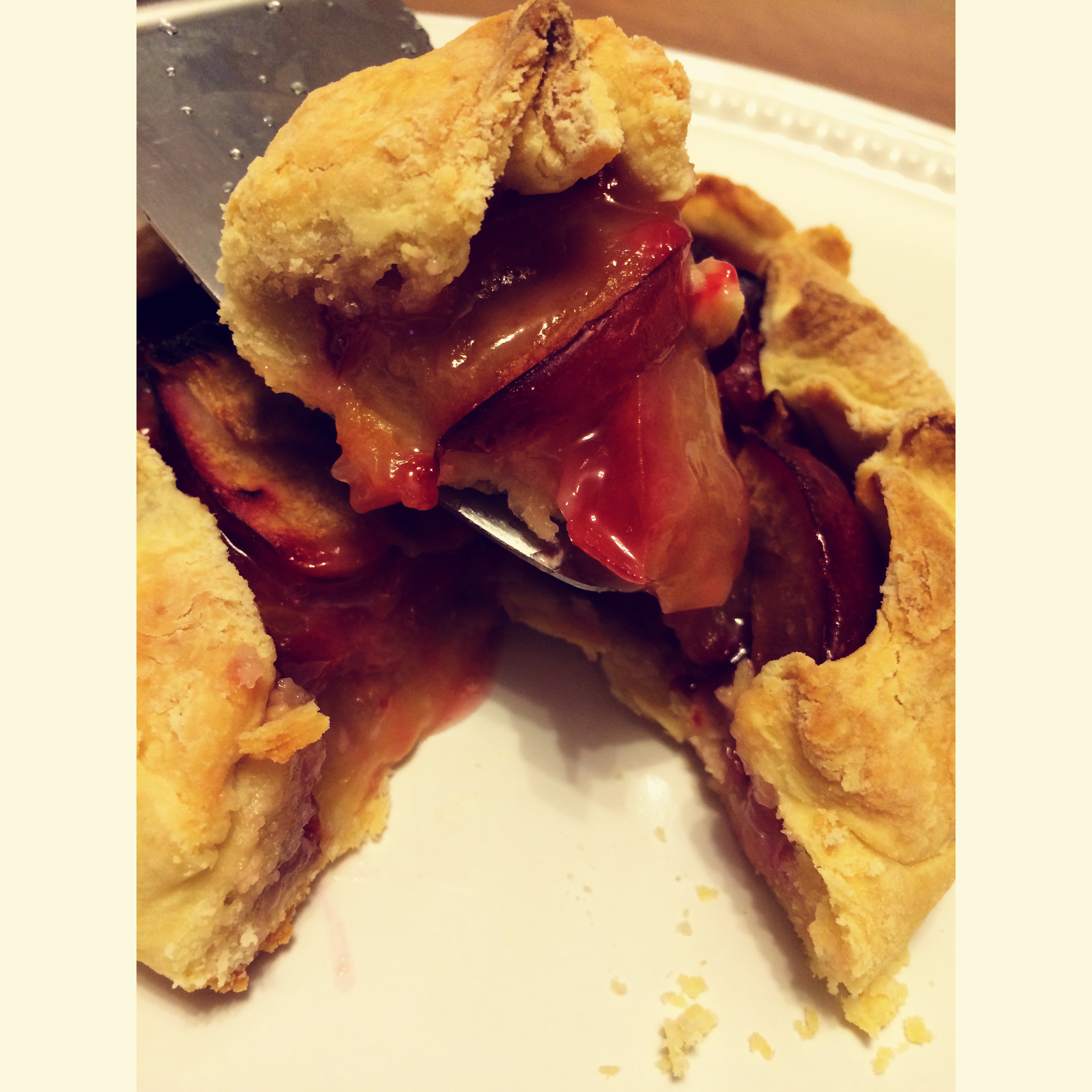 Lady Milk's李子塔