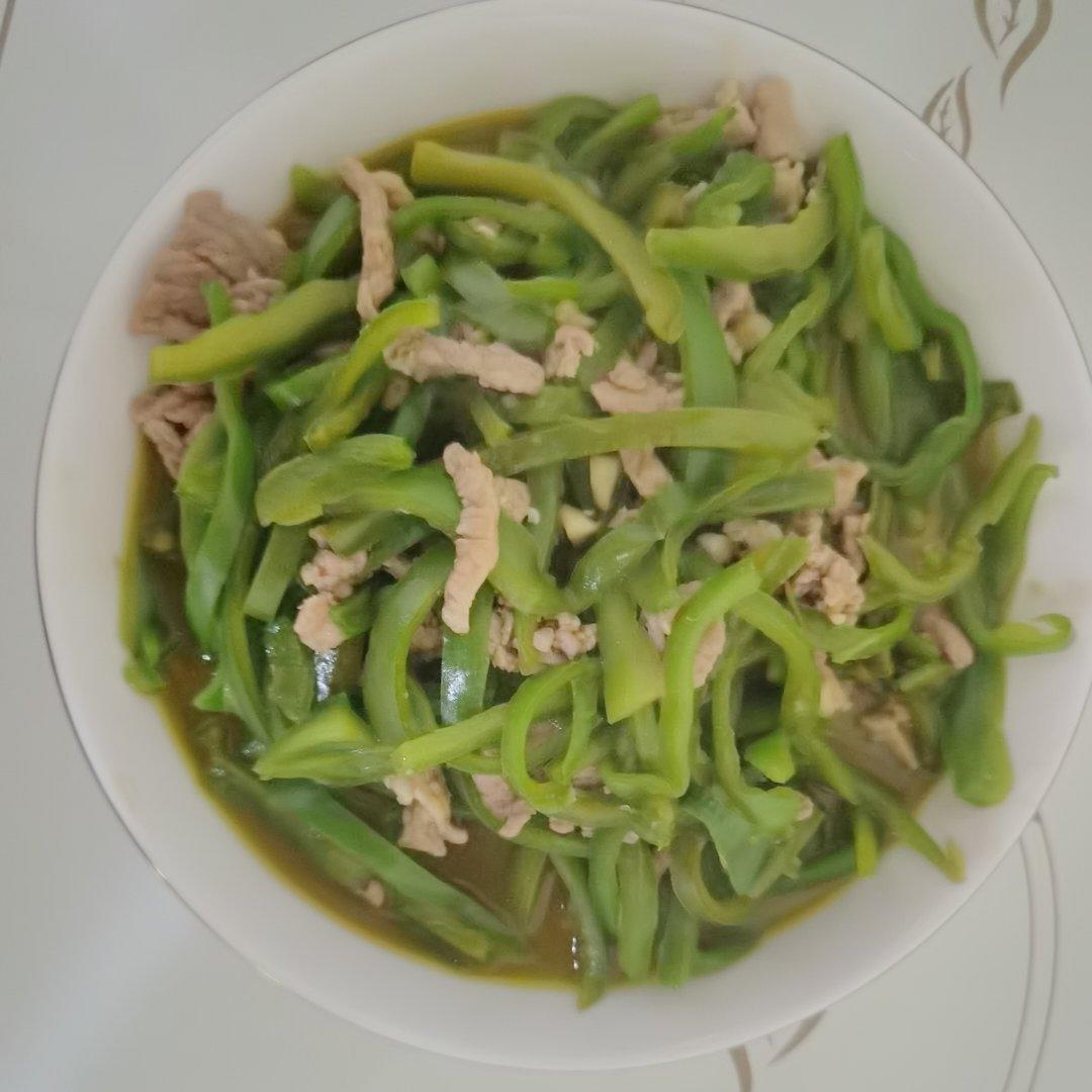 ‼️好吃到舔盘的青椒肉丝盖浇饭