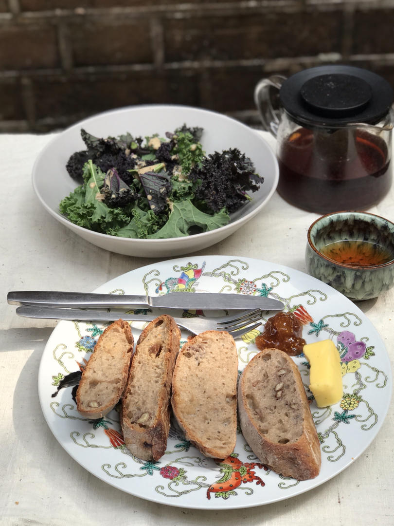 【健康食】天然酵母乡村面包 Rustic Sourdough Bread