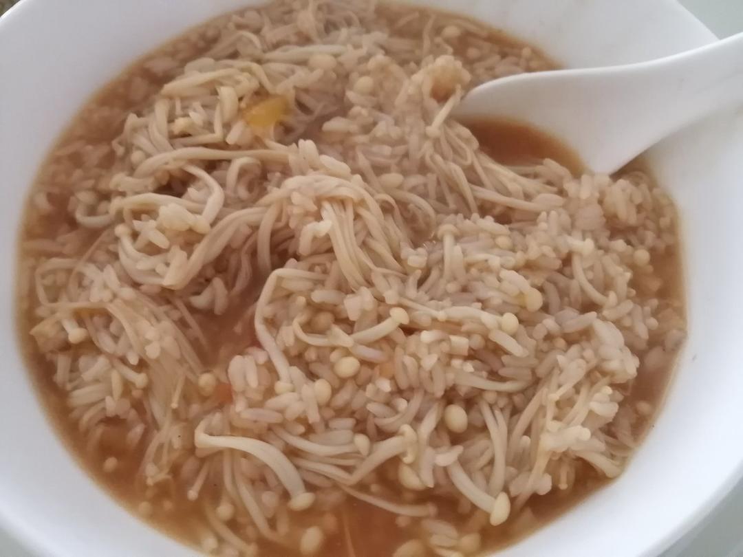 超浓郁巨好吃‼️ 蕃茄金针菇浓汤烩饭‼️简单易做