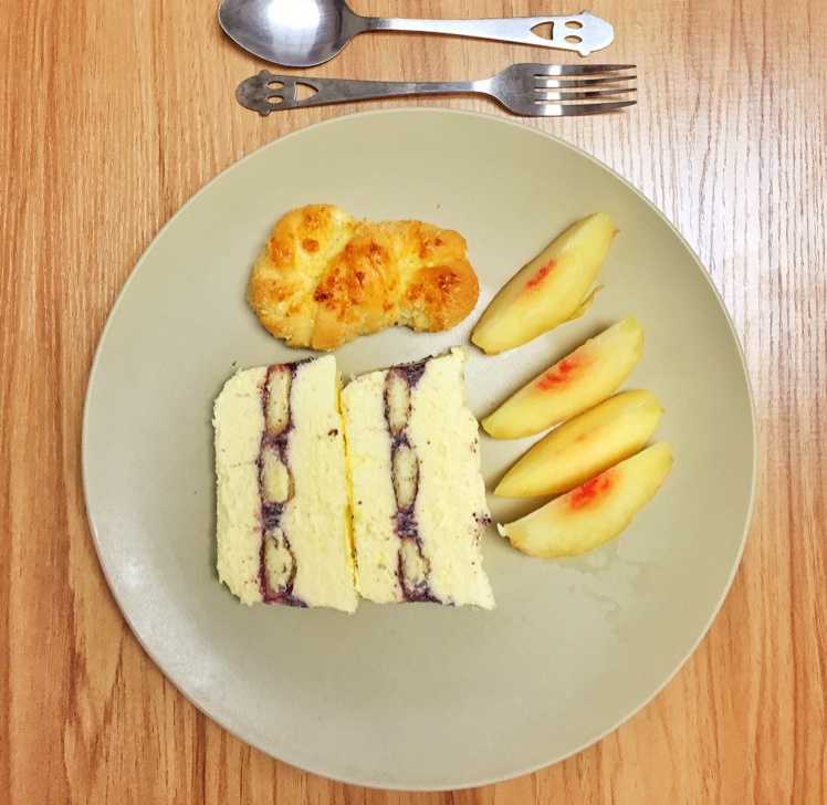 柠檬蓝莓冰淇淋蛋糕Semifreddo