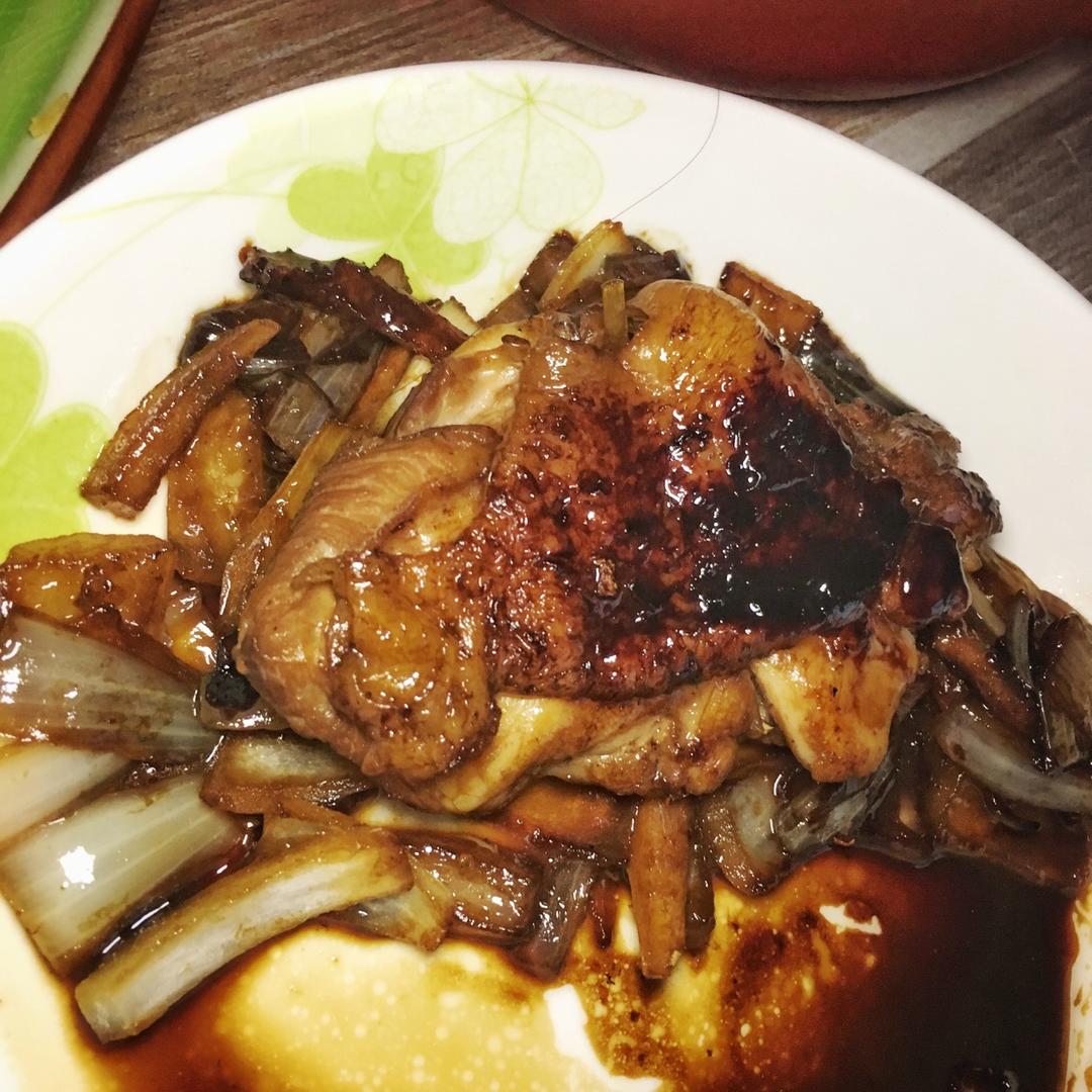 不用照烧酱的照烧鸡