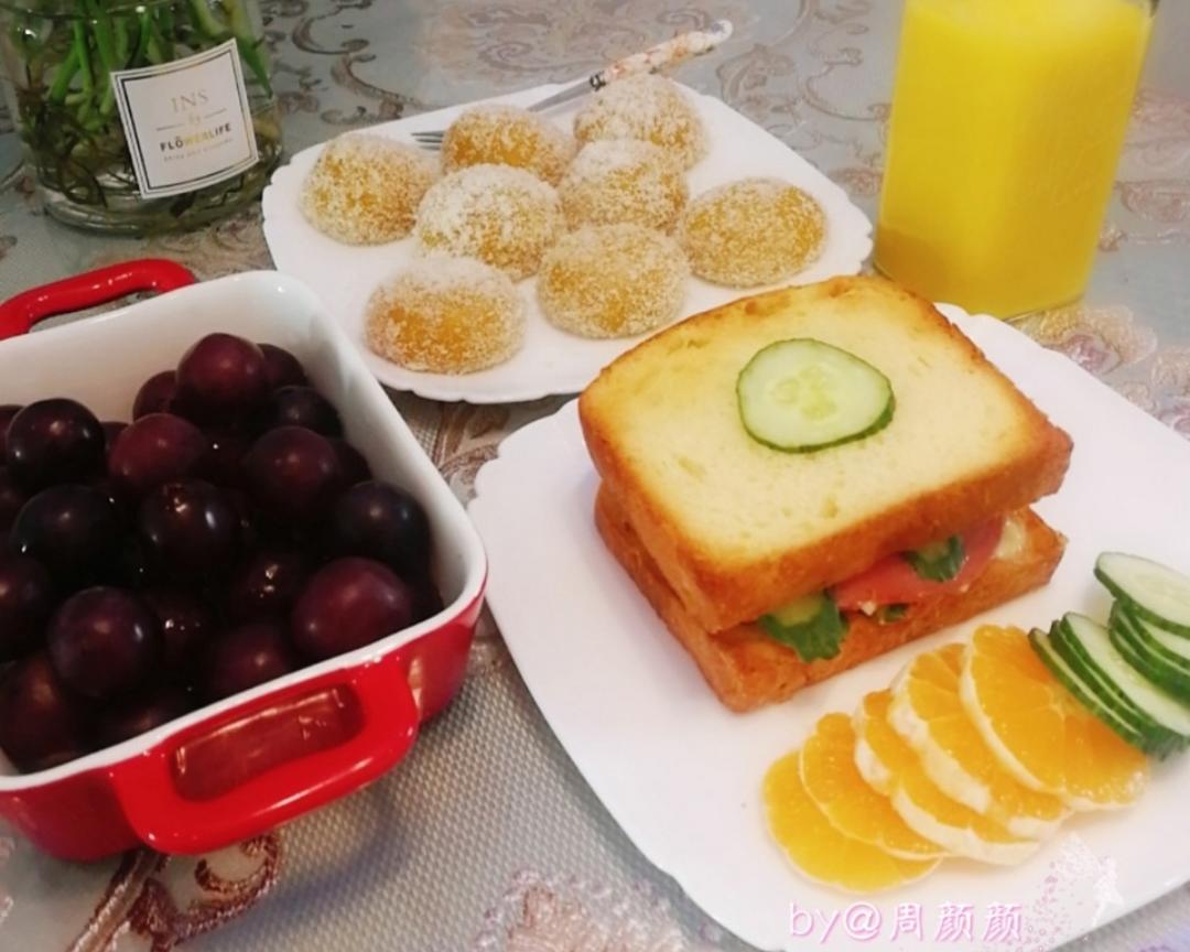 纯奶手撕吐司的做法 步骤1