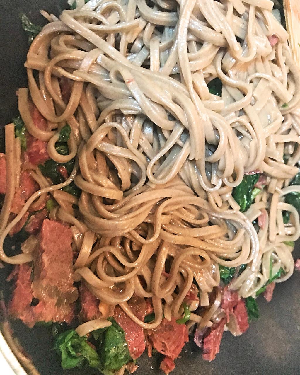 素炒荞麦面