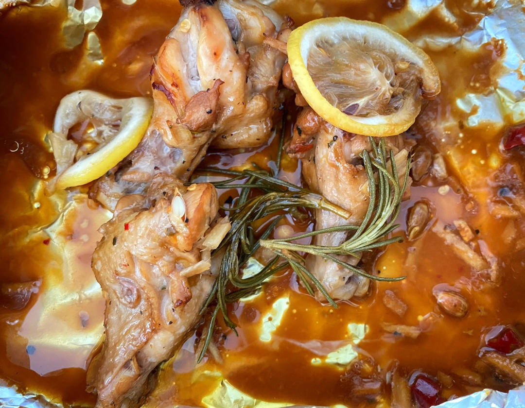 柠檬迷迭香鸡翅根