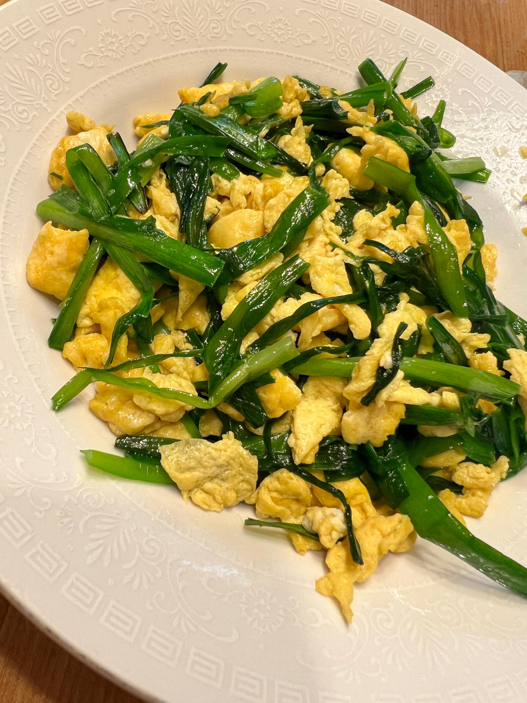 韭菜炒鸡蛋——三分钟快手下饭菜 掌握火候的秘诀