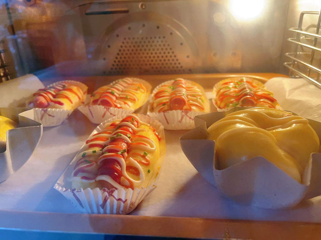 降温友好，烫种基础面团---三种口味奶酪包，香芋、奶盐和奥利奥