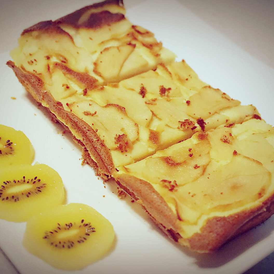 搅拌均匀→烤♥无油苹果蛋糕