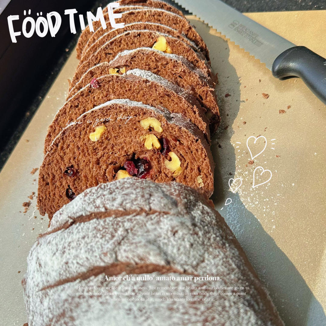 免揉！无油无糖！100%全麦面包