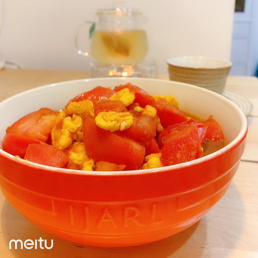 西红柿炒鸡蛋（百分百多汁）