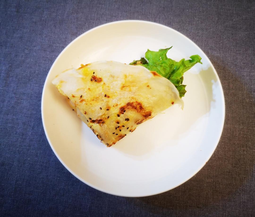 秒杀早餐摊不破皮大煎饼，步骤超详细