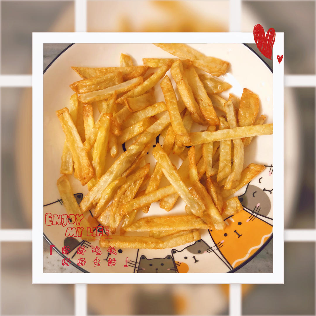 不油炸的空气炸锅薯条🍟懒人必备小零食