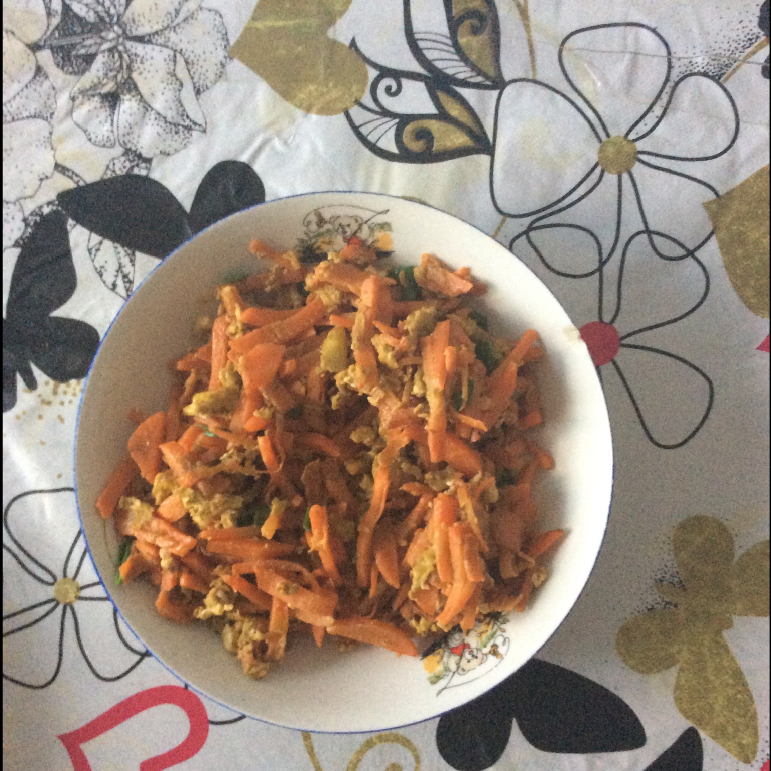 孤独的美食家-胡萝卜炒蛋