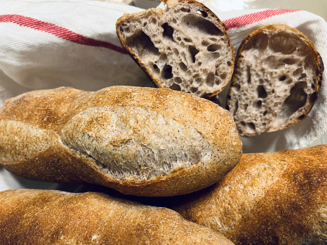 【家庭版】小烤箱法棍 （自制蒸汽）