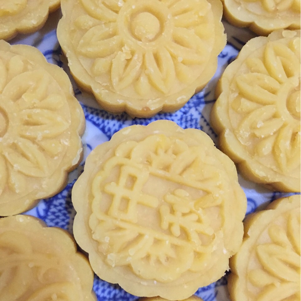 笑笑饼做的绿豆糕