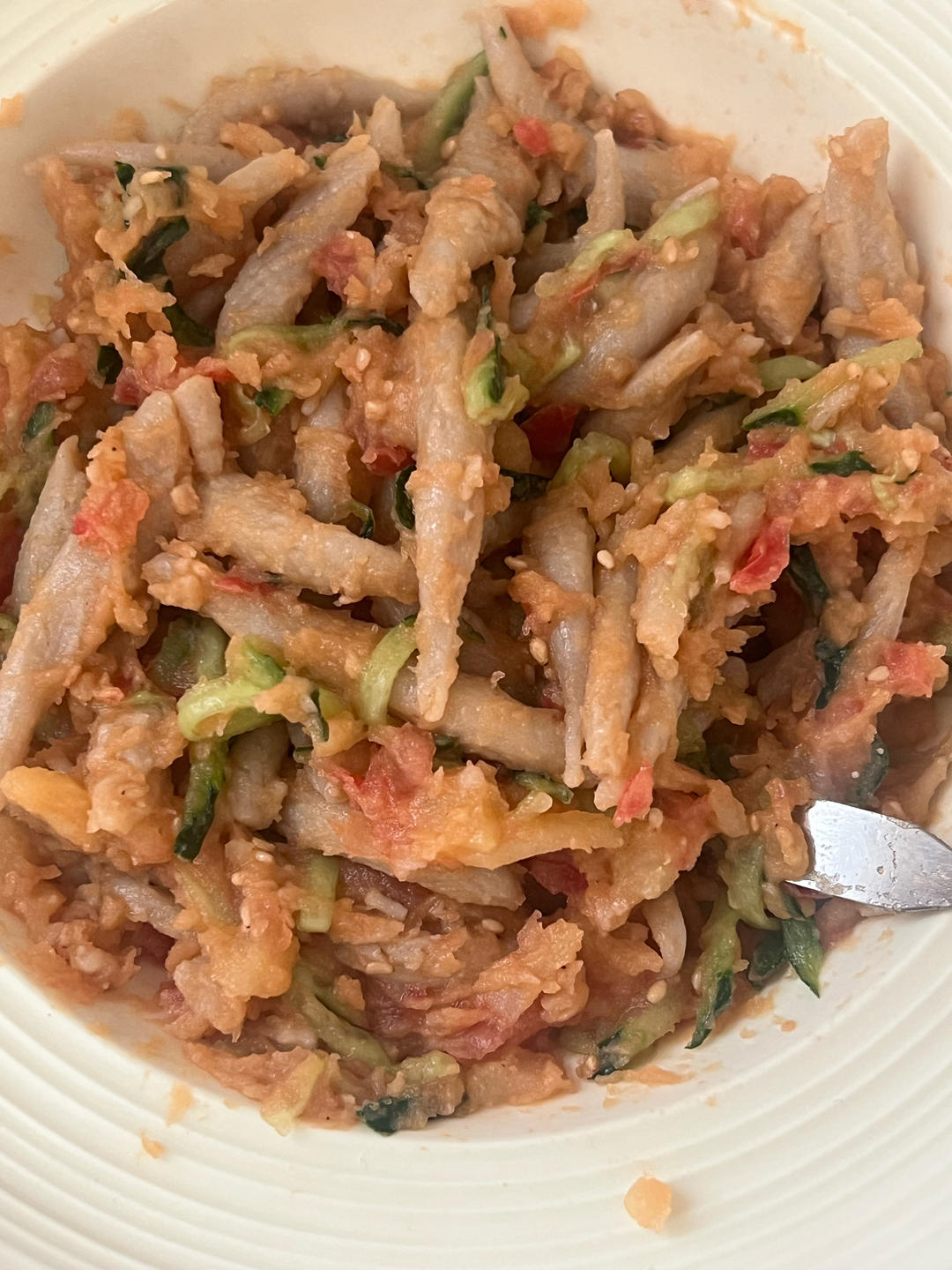 土豆泥拌莜面