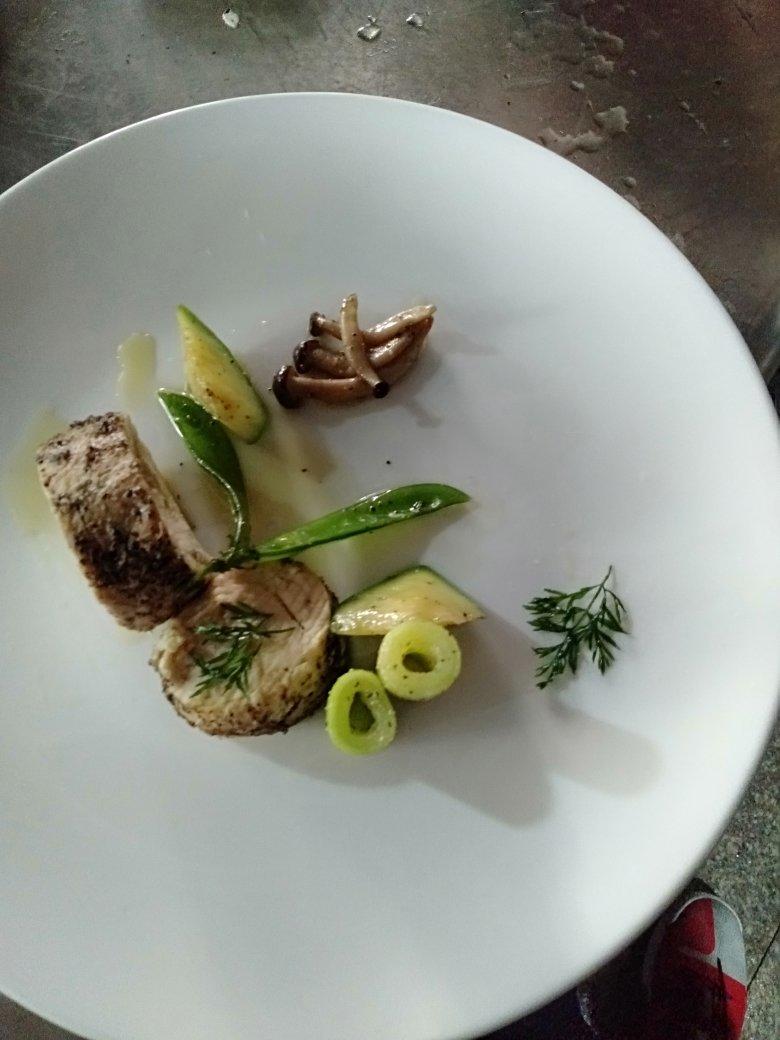 黑胡椒鸡肉卷