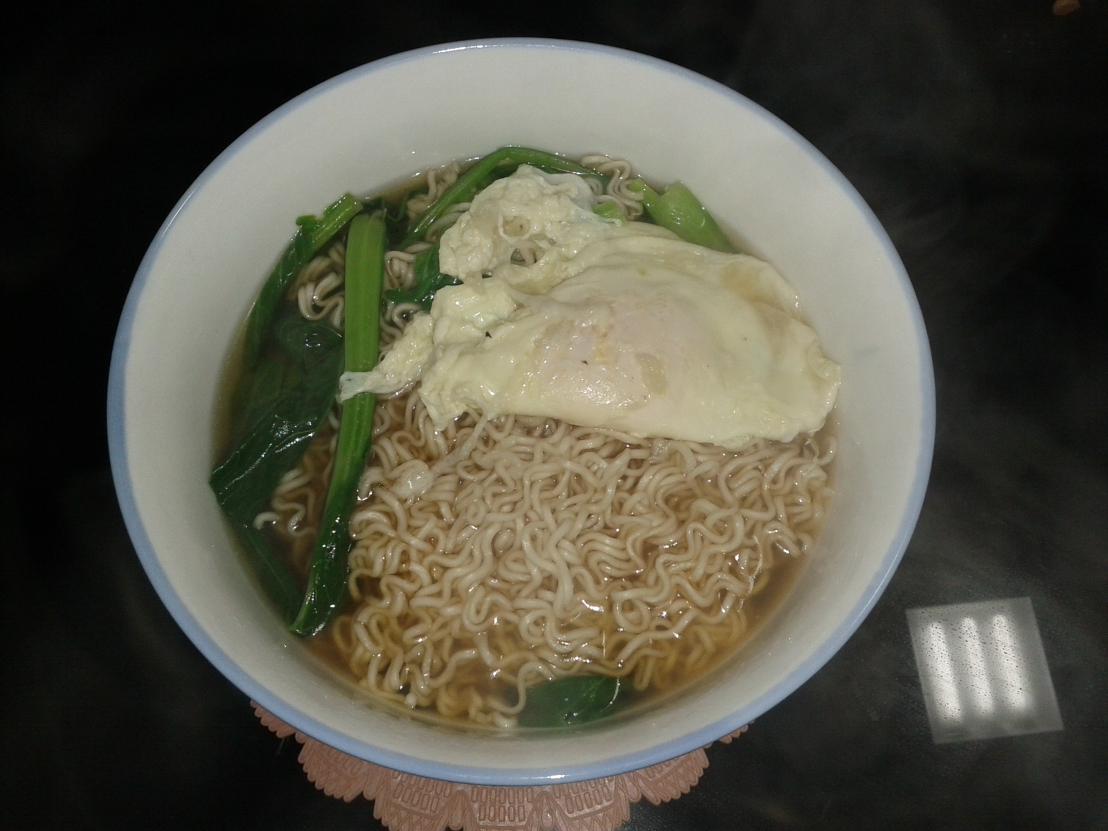 小葱麻油酱油面