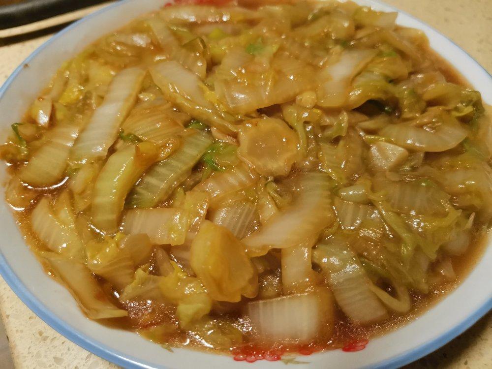 蚝油烧白菜