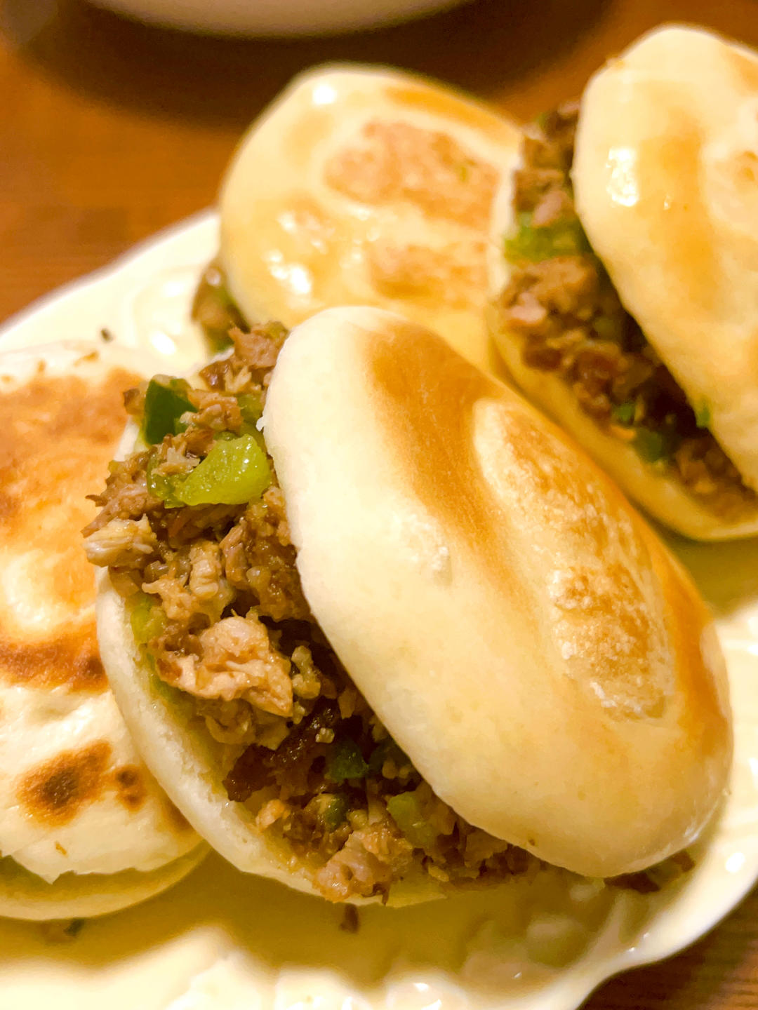 肉夹馍(白吉馍的制作)