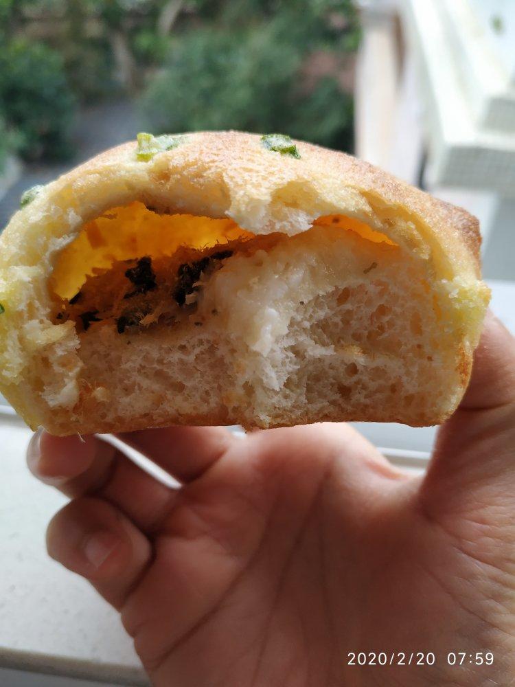 葱香墨西哥肉松面包