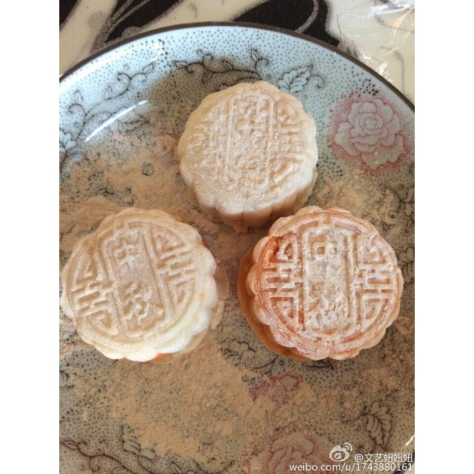冰皮月饼 地瓜馅