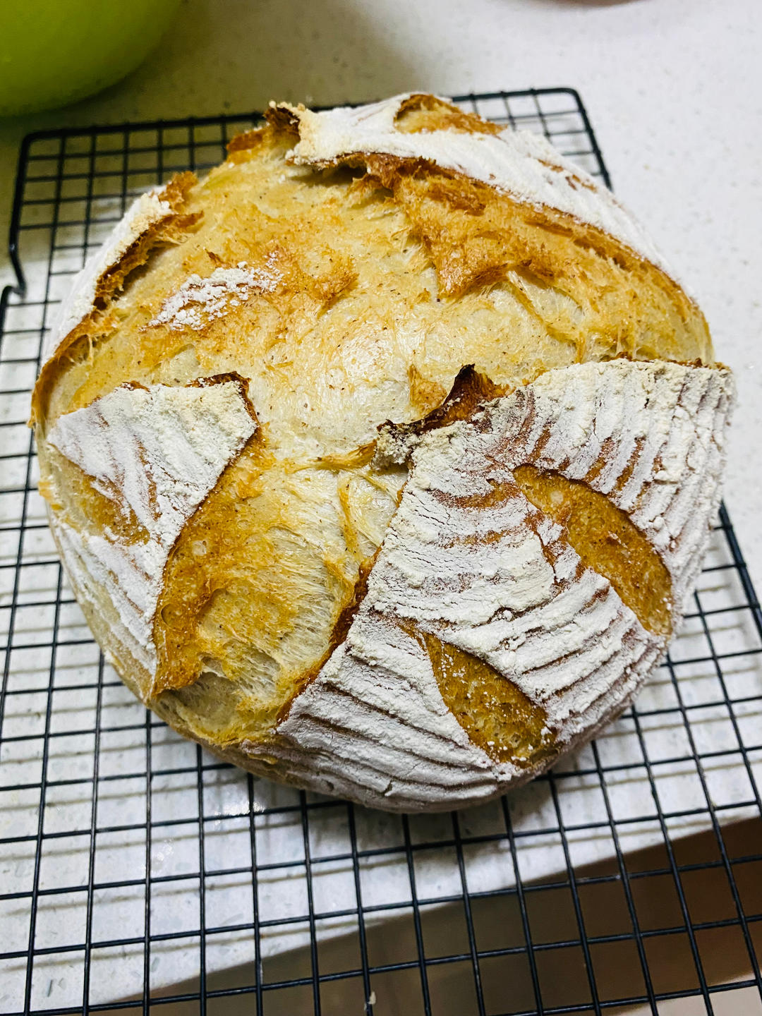 无油！无糖！免揉！珐琅锅欧包！