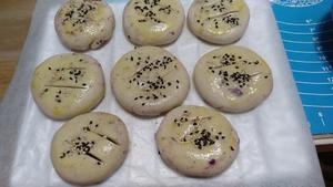 木糖醇奶香紫薯泥酥饼的做法 步骤9