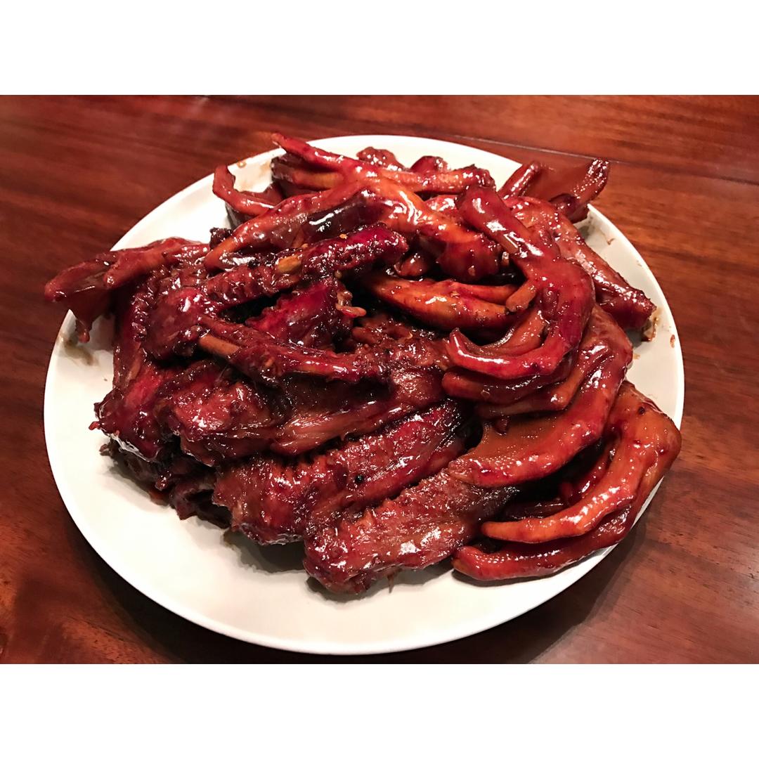 周黑鸭味～～～鸭翅 鸭爪