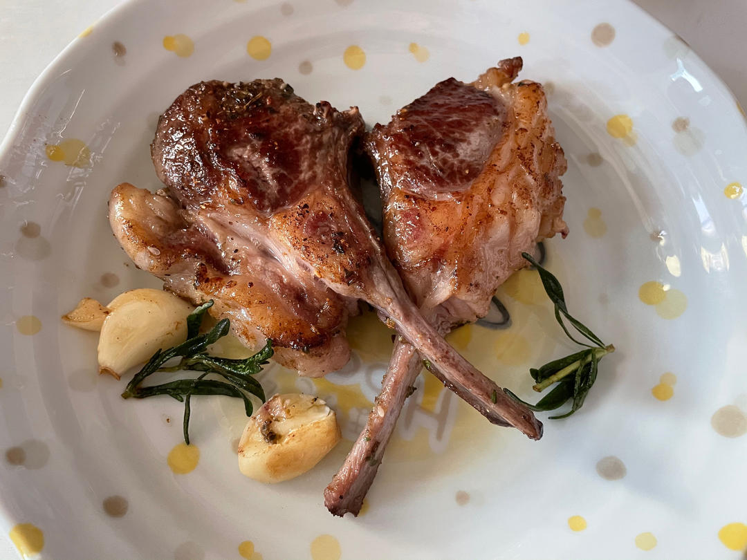 五分钟快手孜然香煎羊排