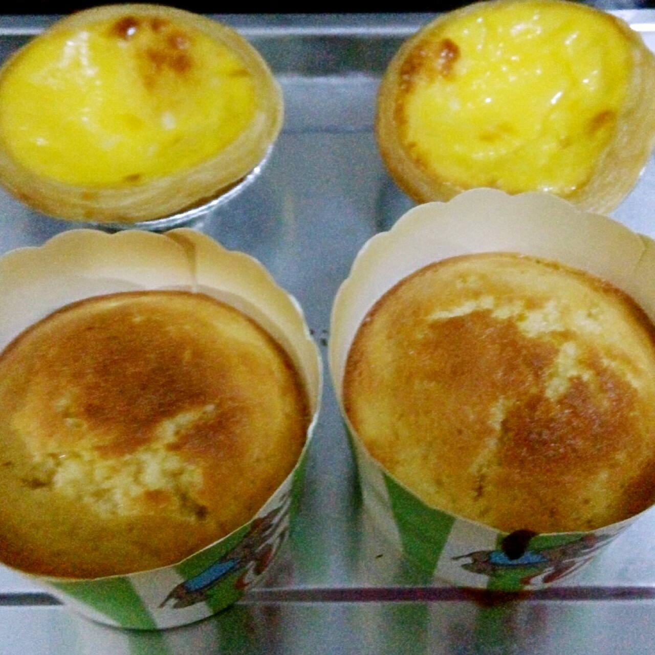 不会回缩的纸杯蛋糕--海氏烤箱定制