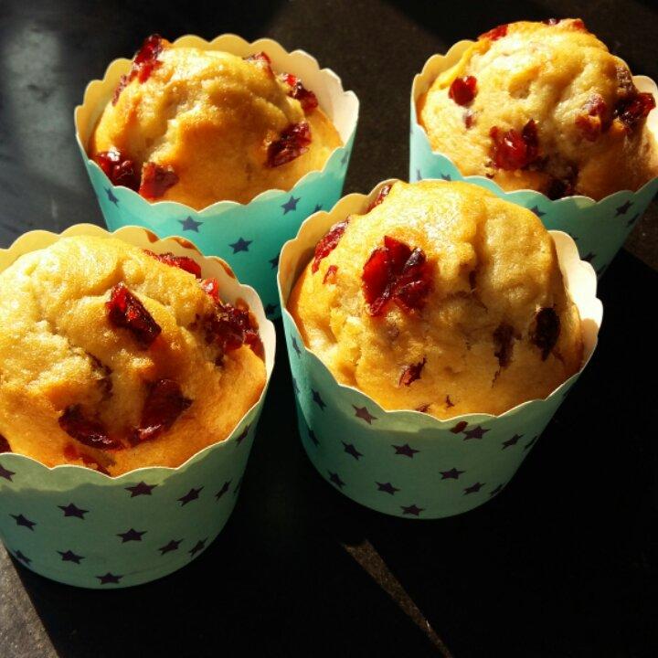 少女心的香蕉蔓越莓玛芬