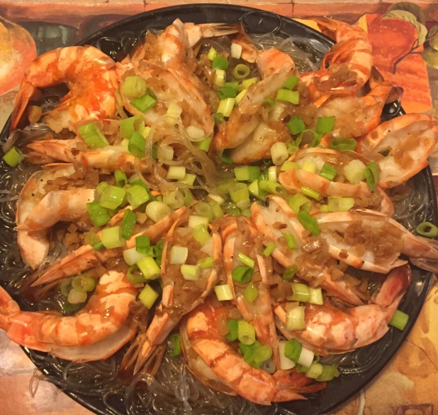 蒜蓉粉丝蒸虾