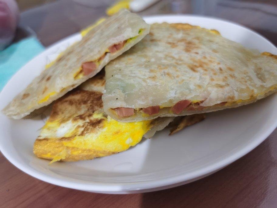 🔥营养又简单的鸡蛋饼，上班族的福音❗️