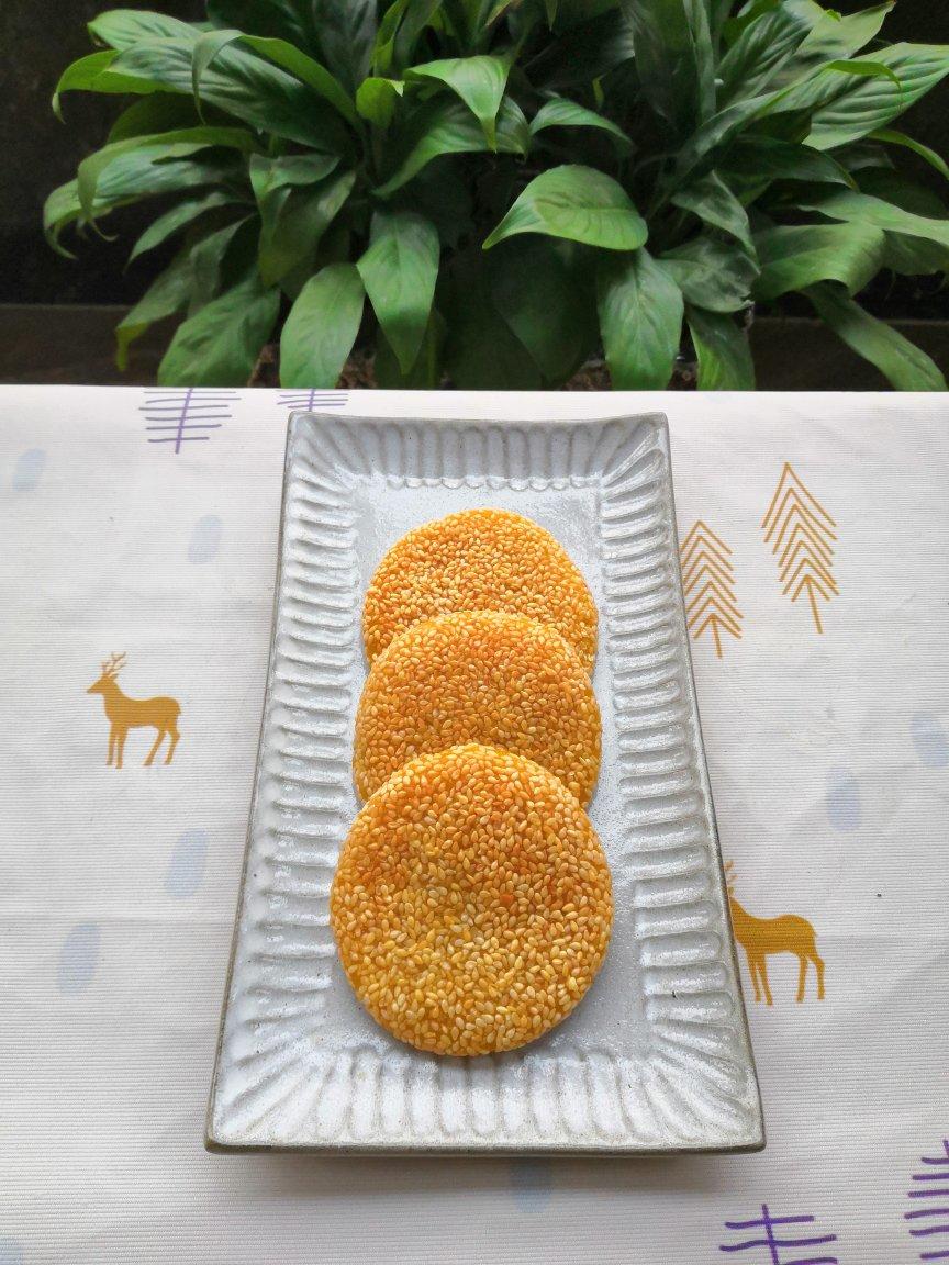 芝麻南瓜饼（豆沙馅）