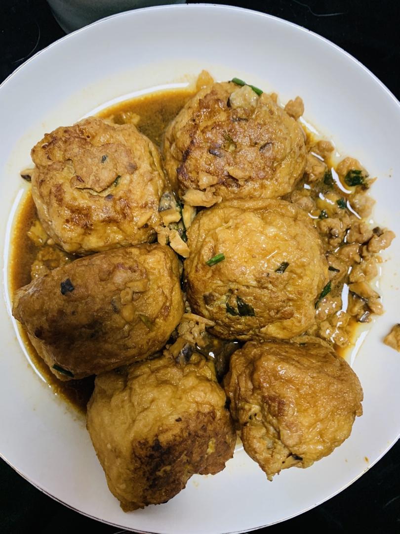 家乡味—油豆腐塞肉