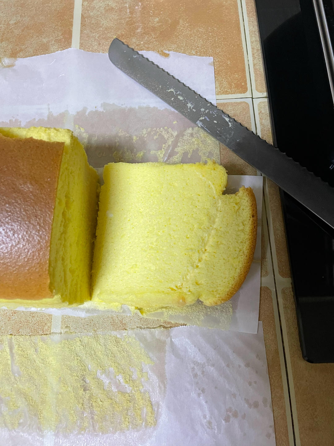 堪比柯基屁股
爆浆芝士🧀古早蛋糕