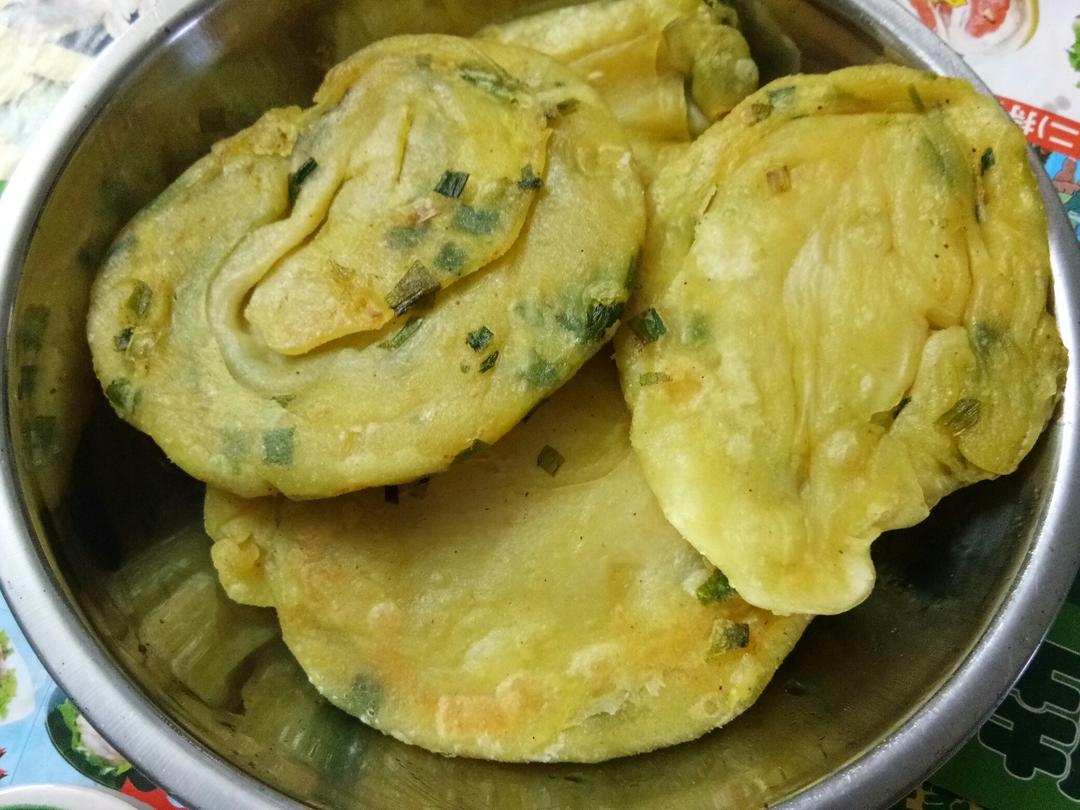 手抓葱油饼