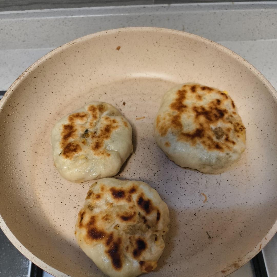 不用揉面的发面韭菜饼
