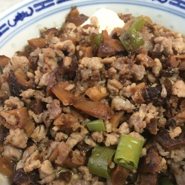 肉沫蒸豆腐