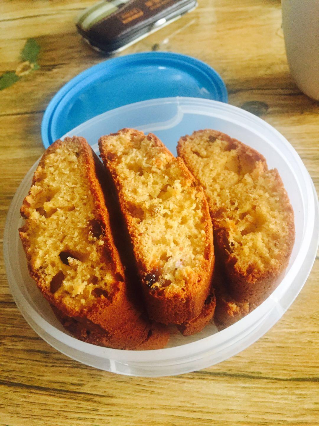 蔓越莓香蕉磅蛋糕～玉米油版