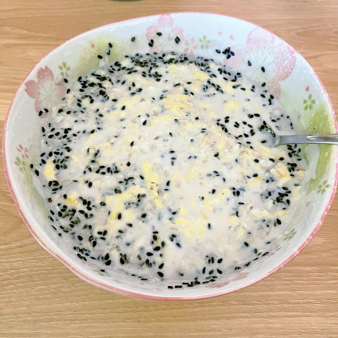 牛奶鸡蛋醪糟（酒酿甜品，不加小苏打的版本）