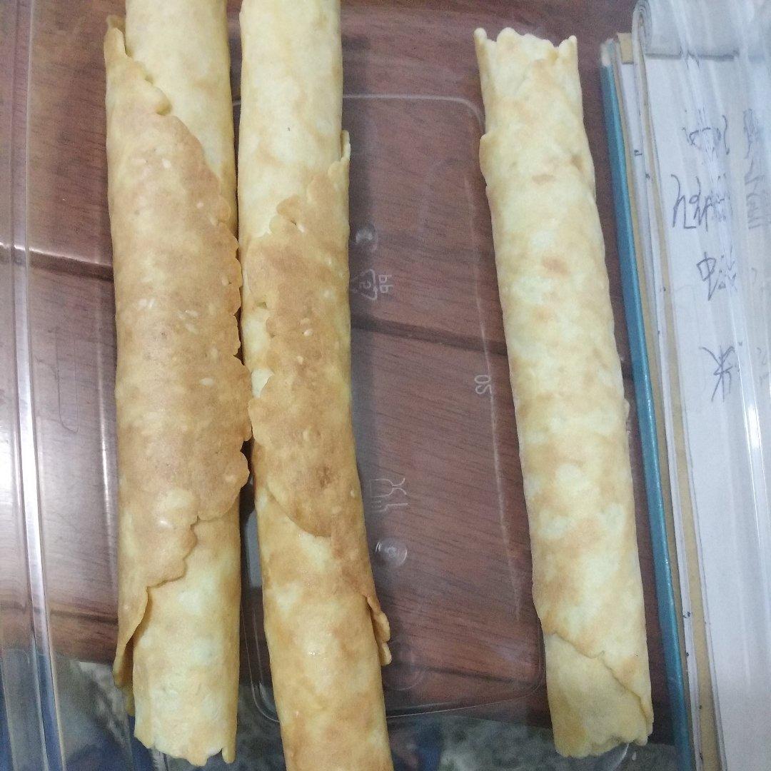 简单快手 | 香酥芝麻鸡蛋卷