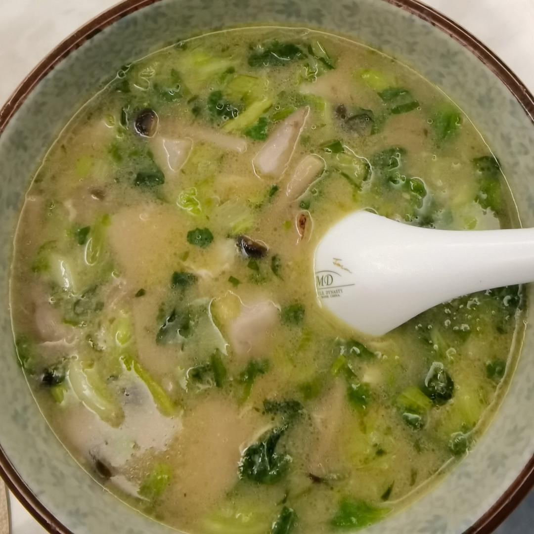 芋艿青菜煲