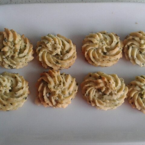 葱香曲奇——酥脆的咸味饼干